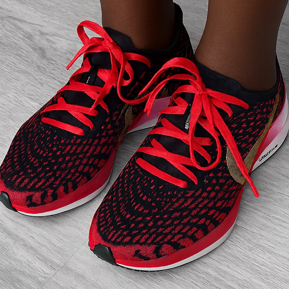 Nike Zoom Pegasus Turbo 2 University Red Gold Women’s Size 6.5 Athletic